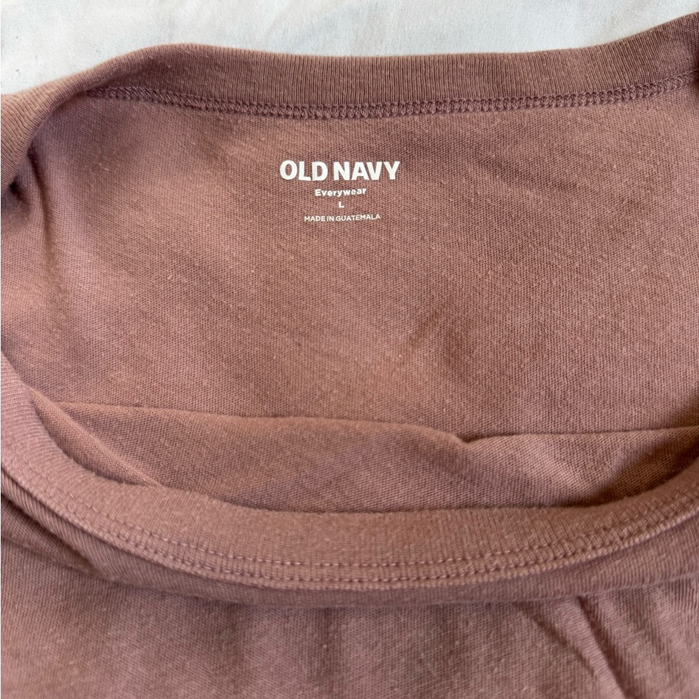 Old Navy Dusty Rose Tee